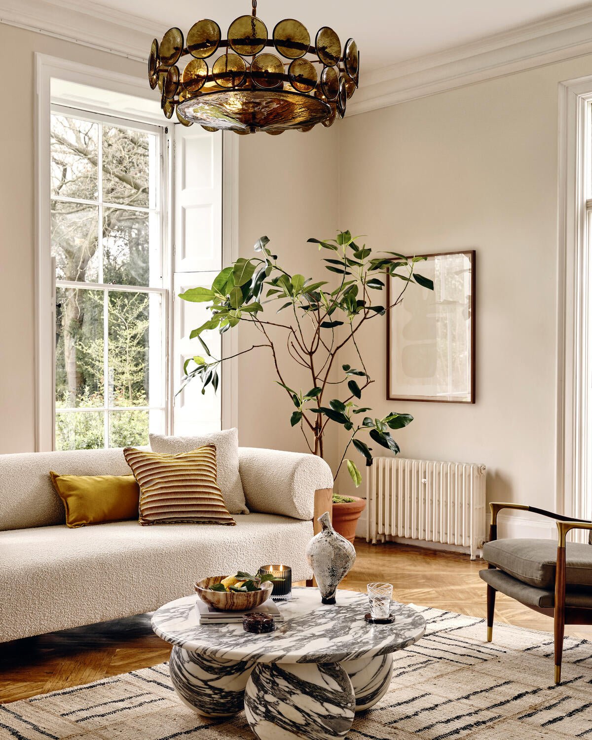 Lorenzo Murano Chandelier