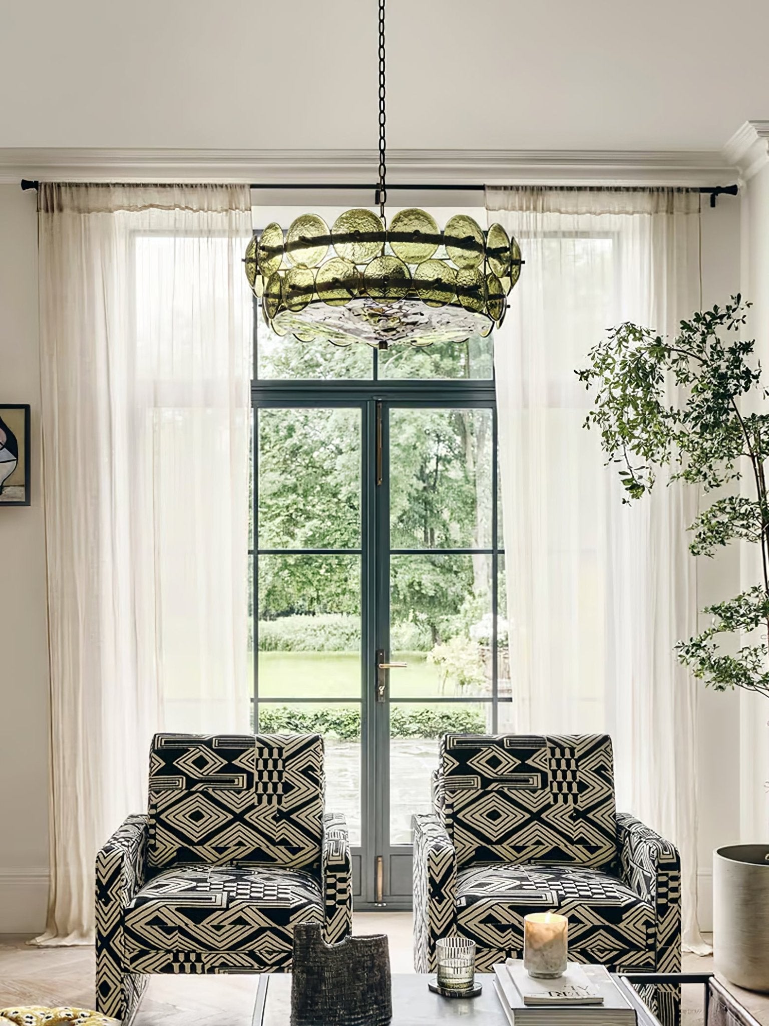 Lorenzo Murano Chandelier
