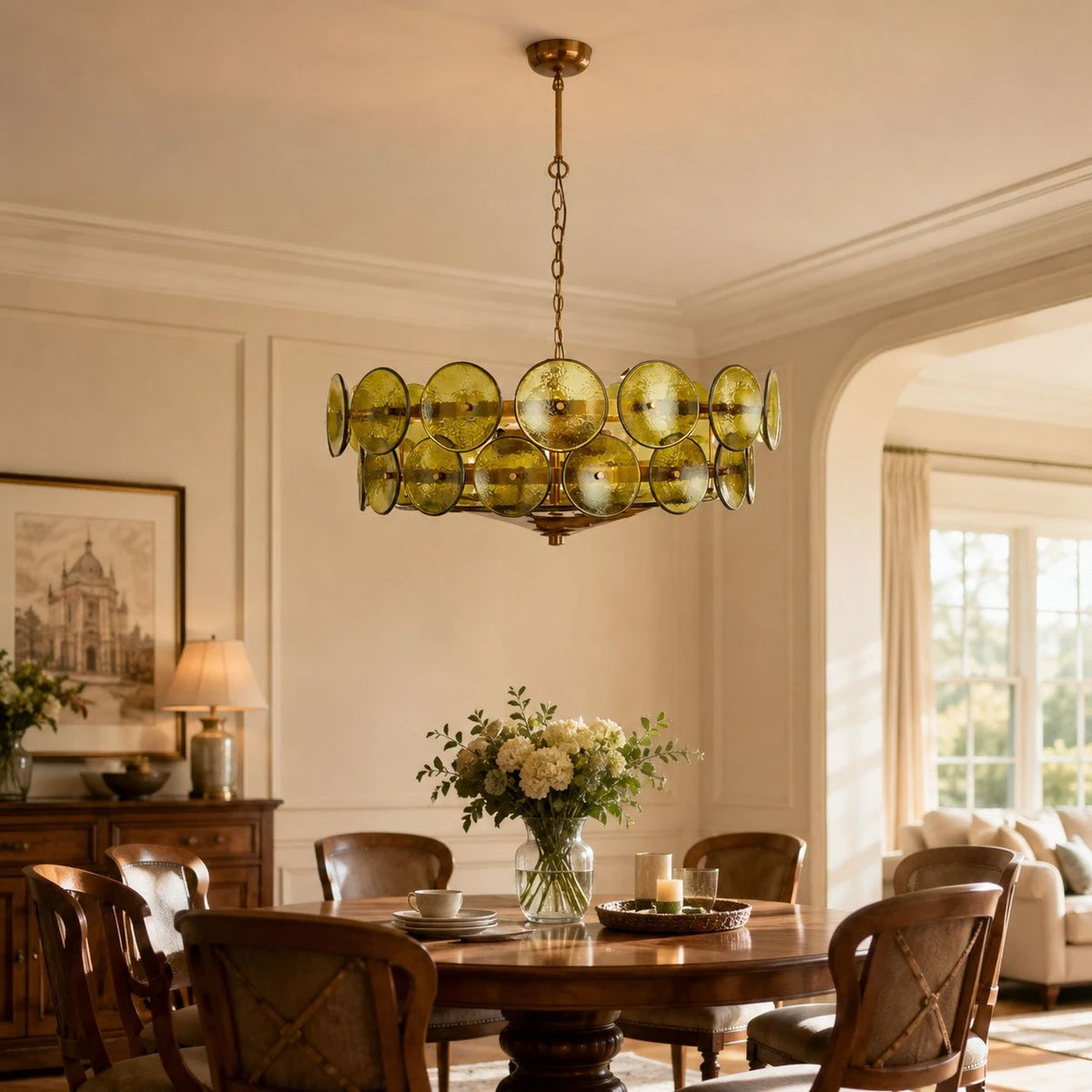 Lorenzo Murano Chandelier