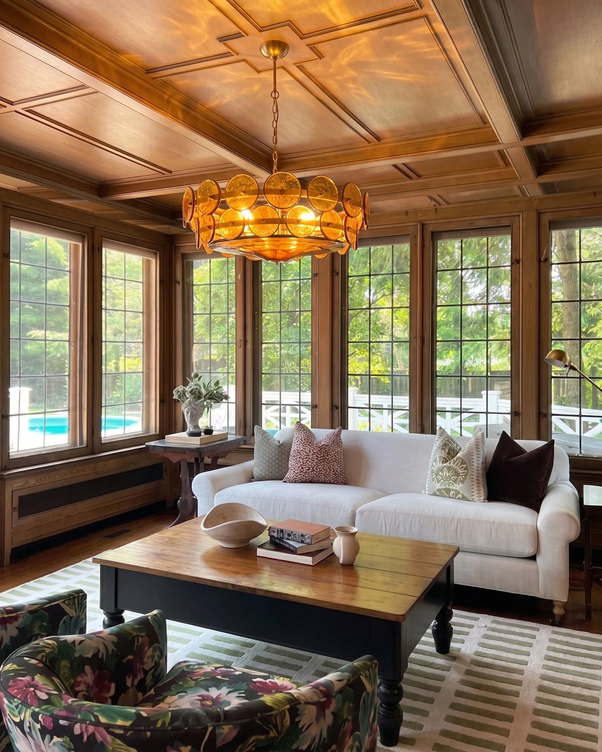Lorenzo Murano Chandelier