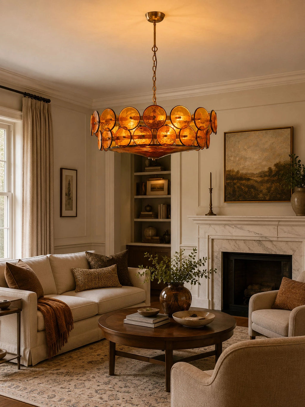 Lorenzo Murano Chandelier