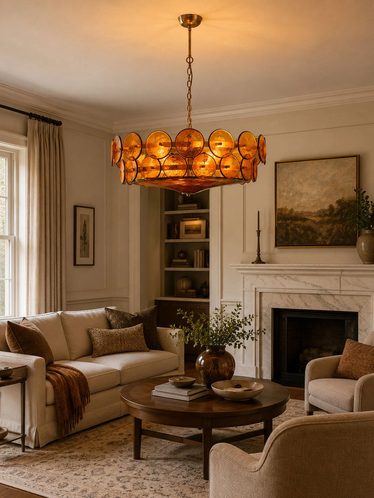 Lorenzo Murano Chandelier