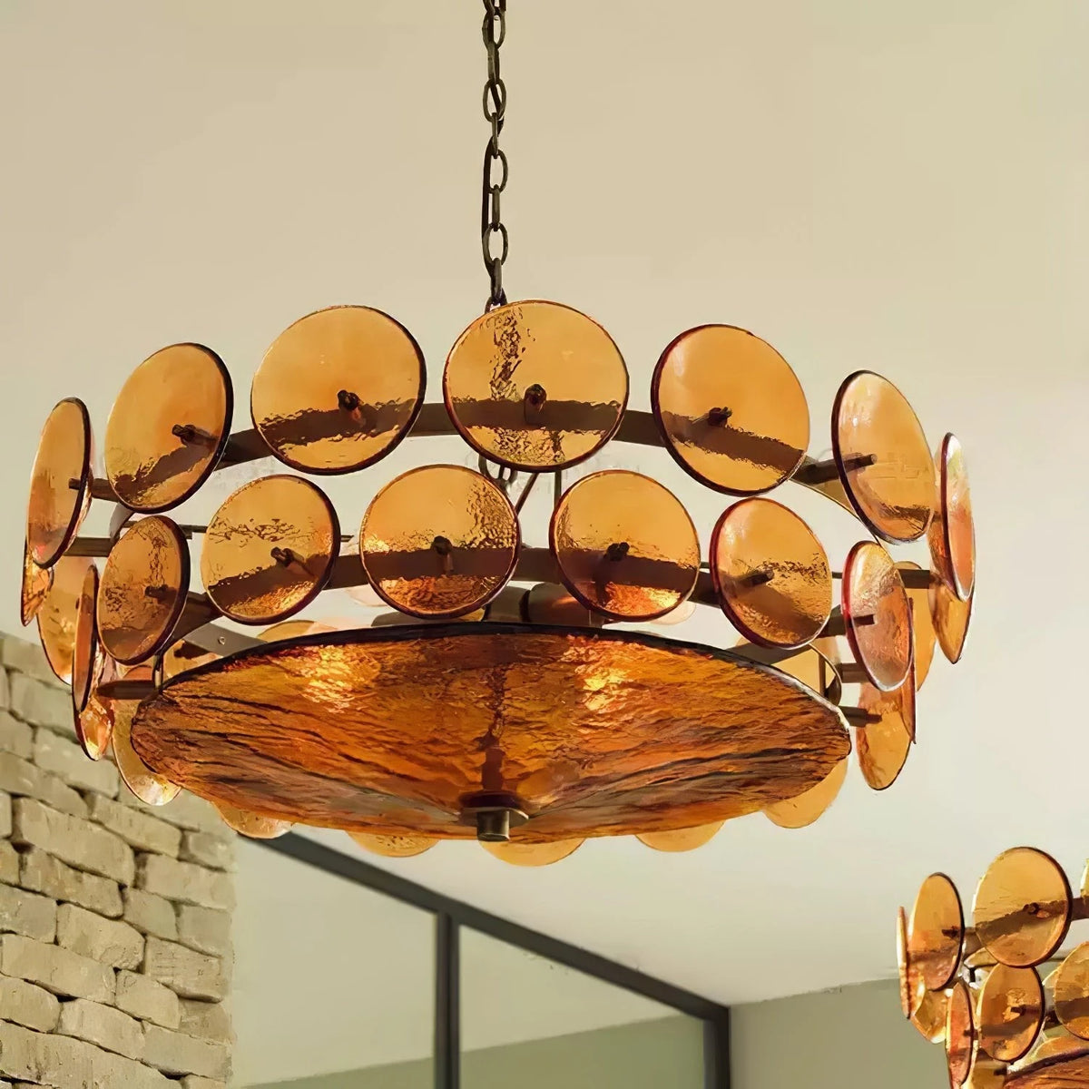 Lorenzo Murano Chandelier