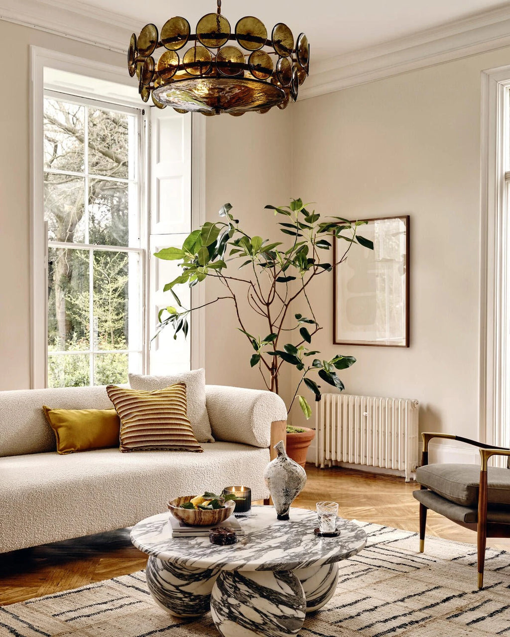 Lorenzo Murano Chandelier