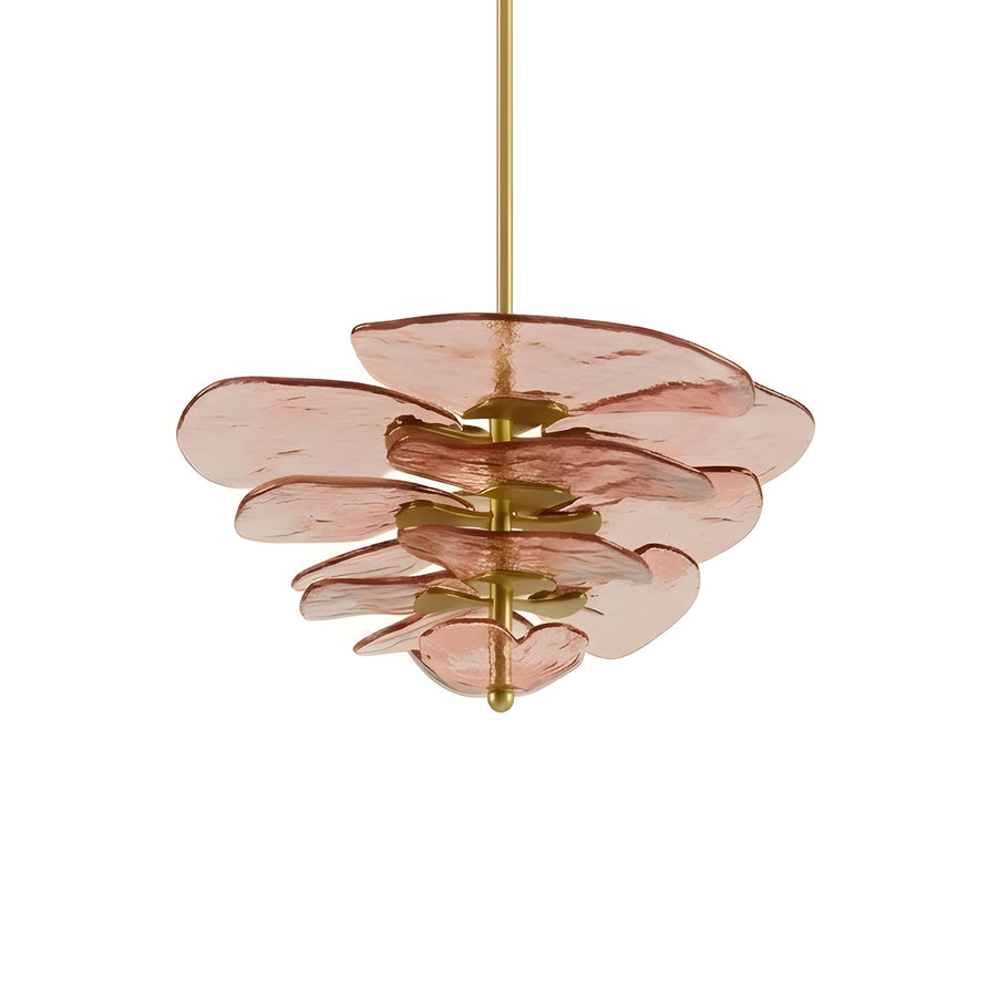 Lotus Leaf Murano Chandelier