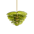 Lotus Leaf Murano Chandelier