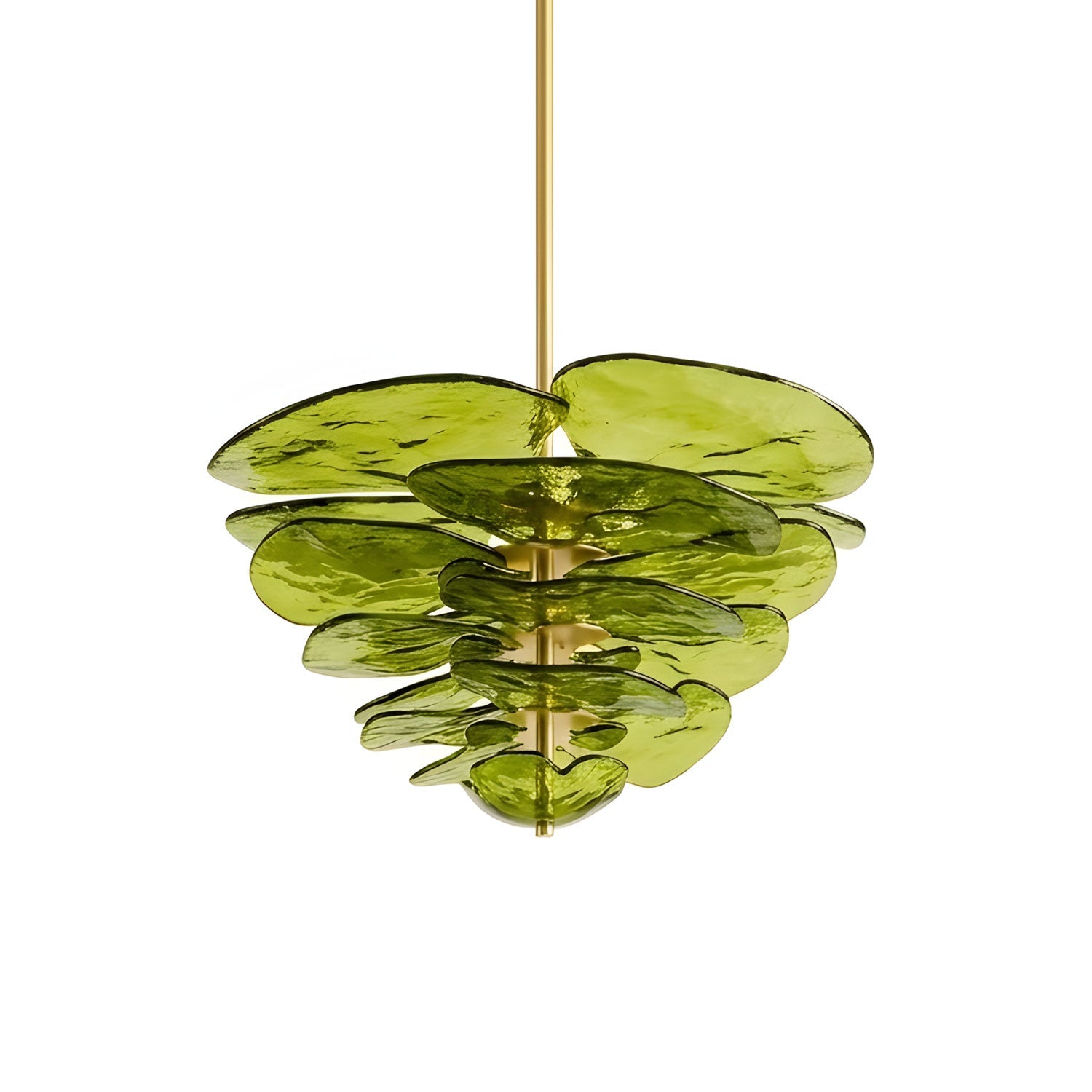 Lotus Leaf Murano Chandelier