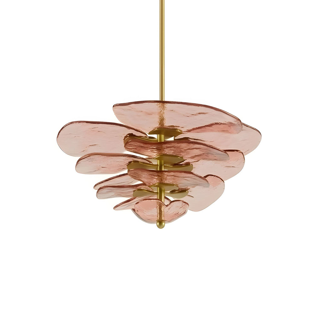 Lotus Leaf Murano Chandelier