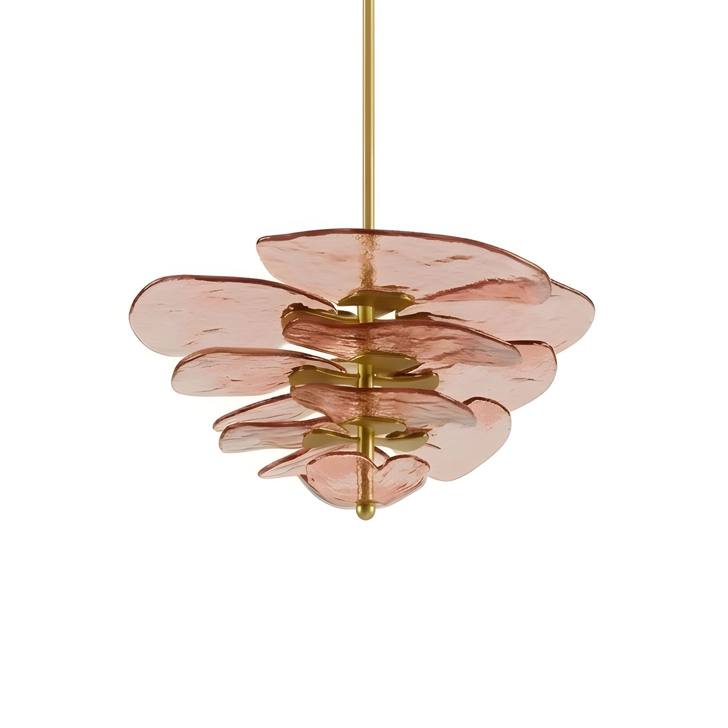 Lotus Leaf Murano Chandelier