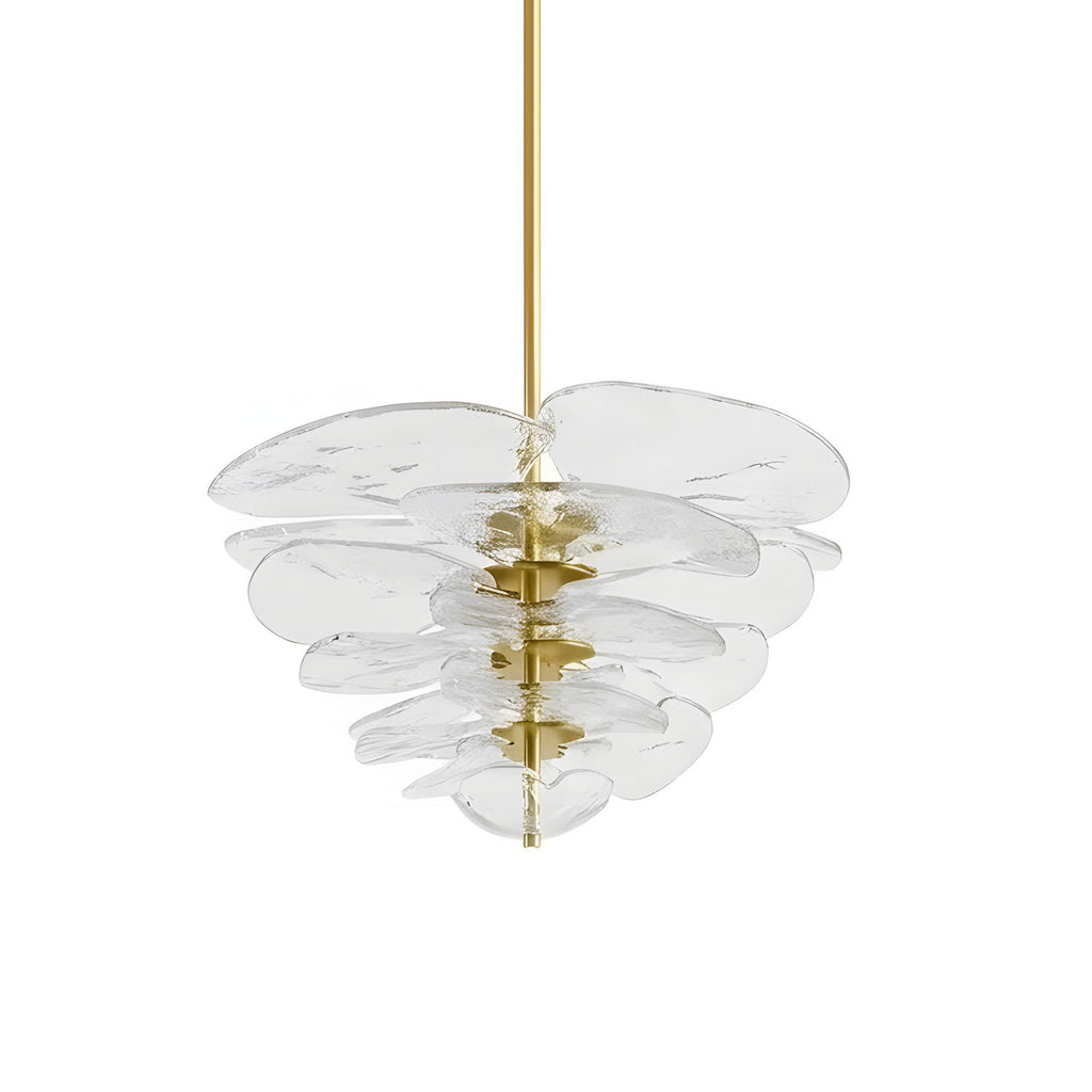 Lotus Leaf Murano Chandelier