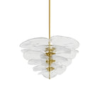 Lotus Leaf Murano Chandelier