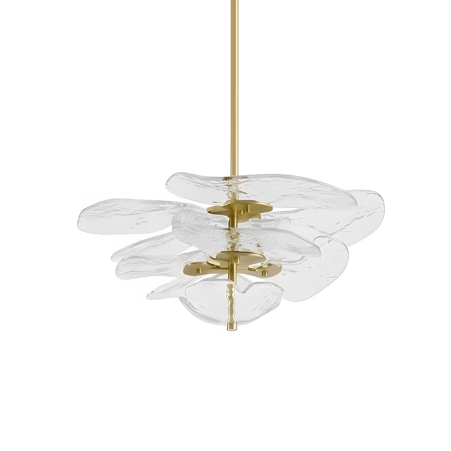 Lotus Leaf Murano Chandelier