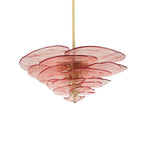 Lotus Leaf Murano Chandelier