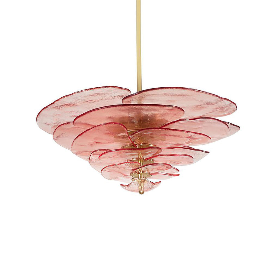 Lotus Leaf Murano Chandelier