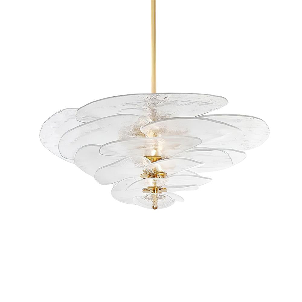 Lotus Leaf Murano Chandelier