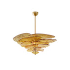 Lotus Leaf Murano Chandelier