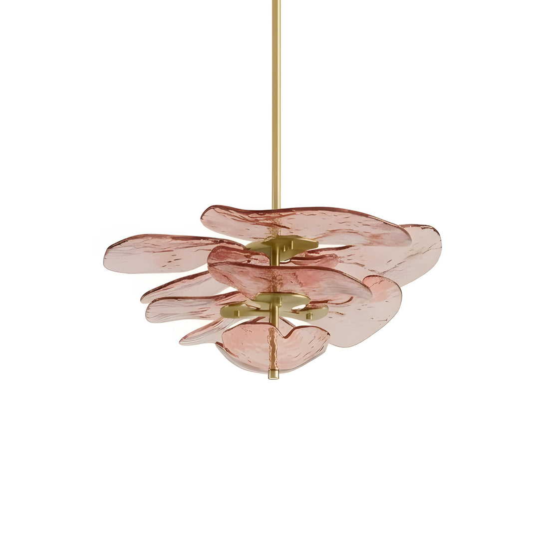 Lotus Leaf Murano Chandelier