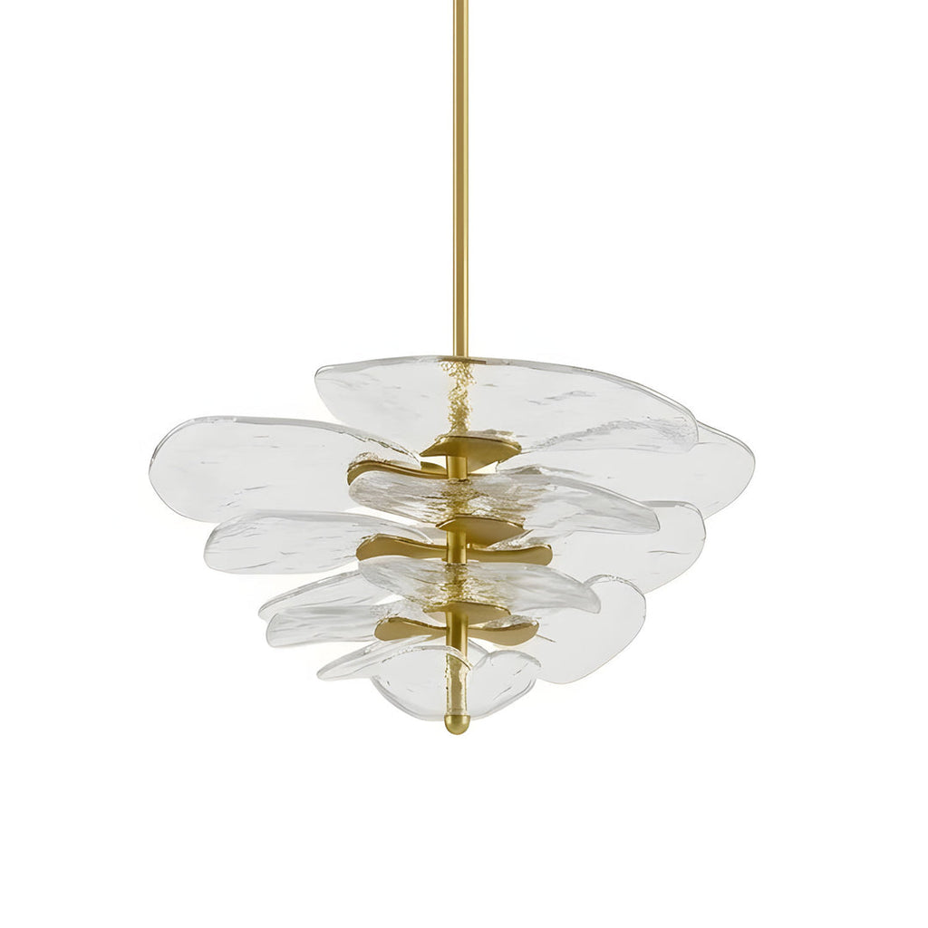 Lotus Leaf Murano Chandelier