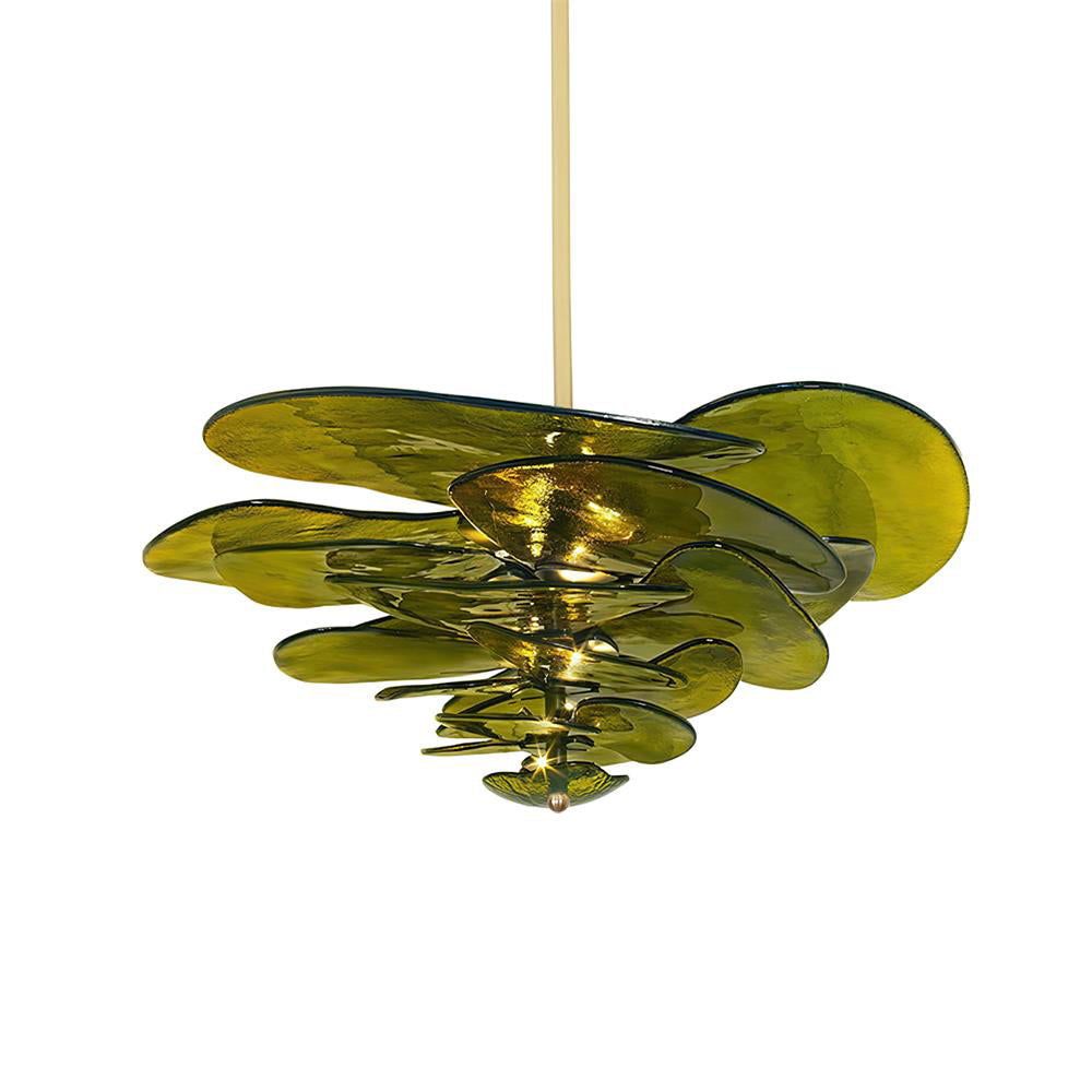 Lotus Leaf Murano Chandelier