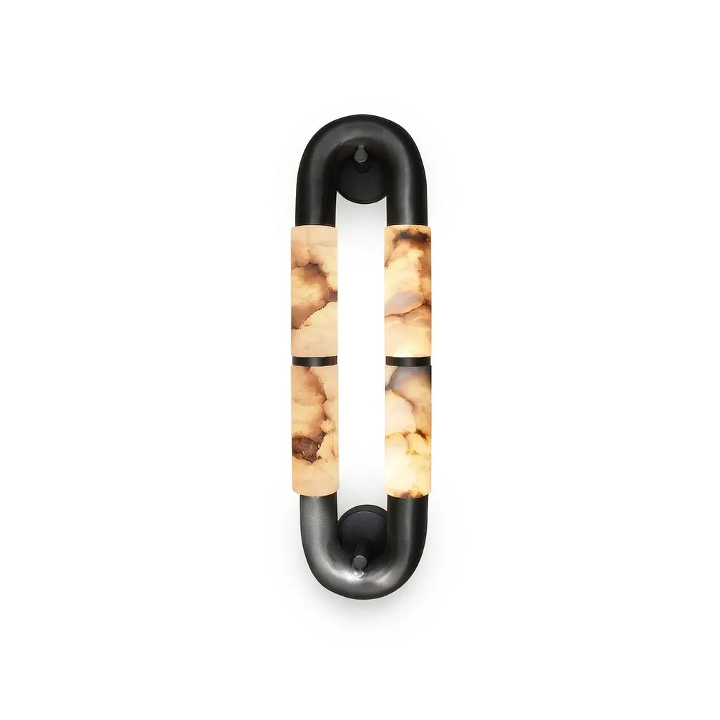 Luma Arc Alabaster Wall Lamp