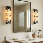 Luma Arc Alabaster Wall Lamp