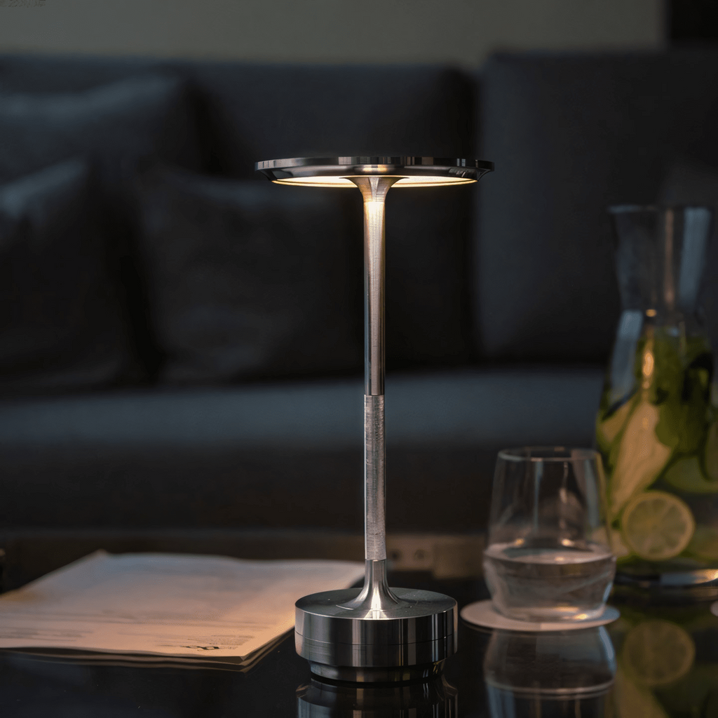Turn Craft Portable Cordless Rechargeable Table Lamp