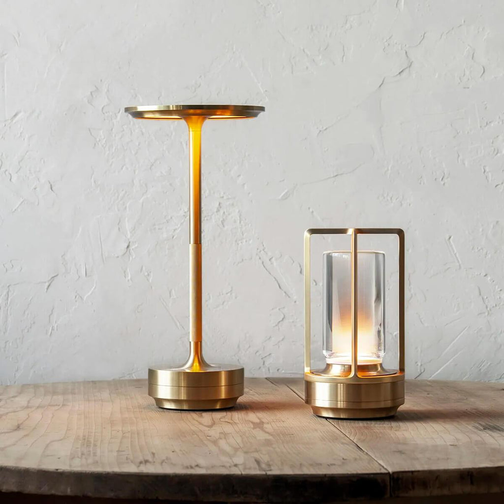 Turn Craft Portable Cordless Rechargeable Table Lamp