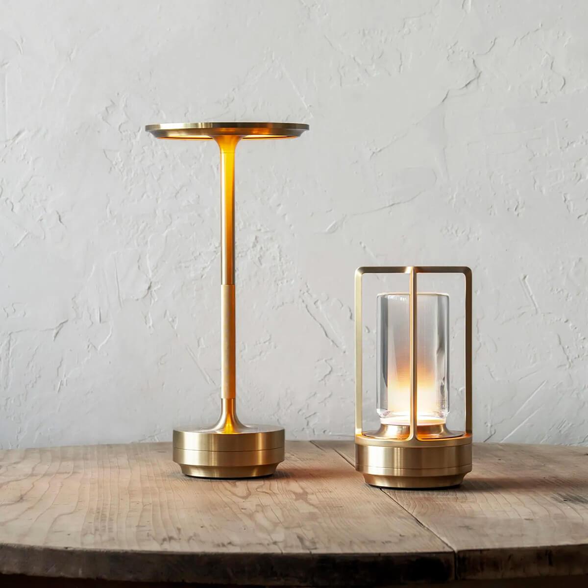 Turn Craft Portable Cordless Rechargeable Table Lamp