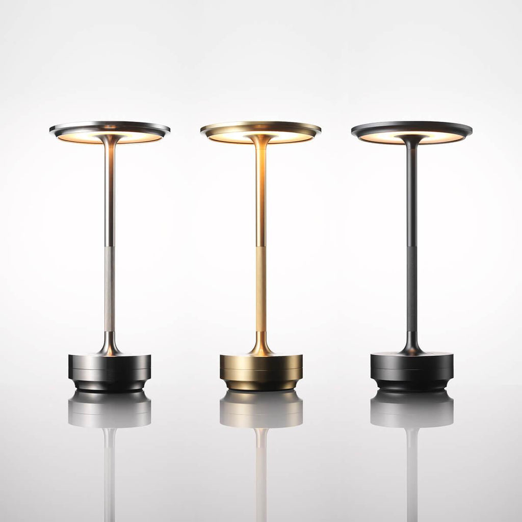 Turn Craft Portable Cordless Rechargeable Table Lamp