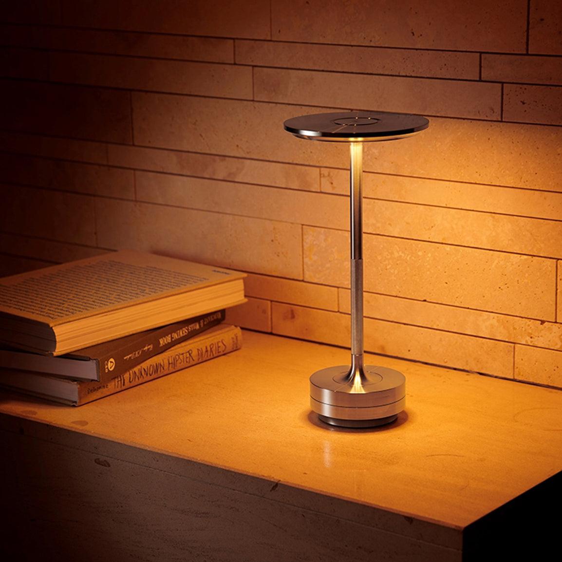 Turn Craft Portable Cordless Rechargeable Table Lamp