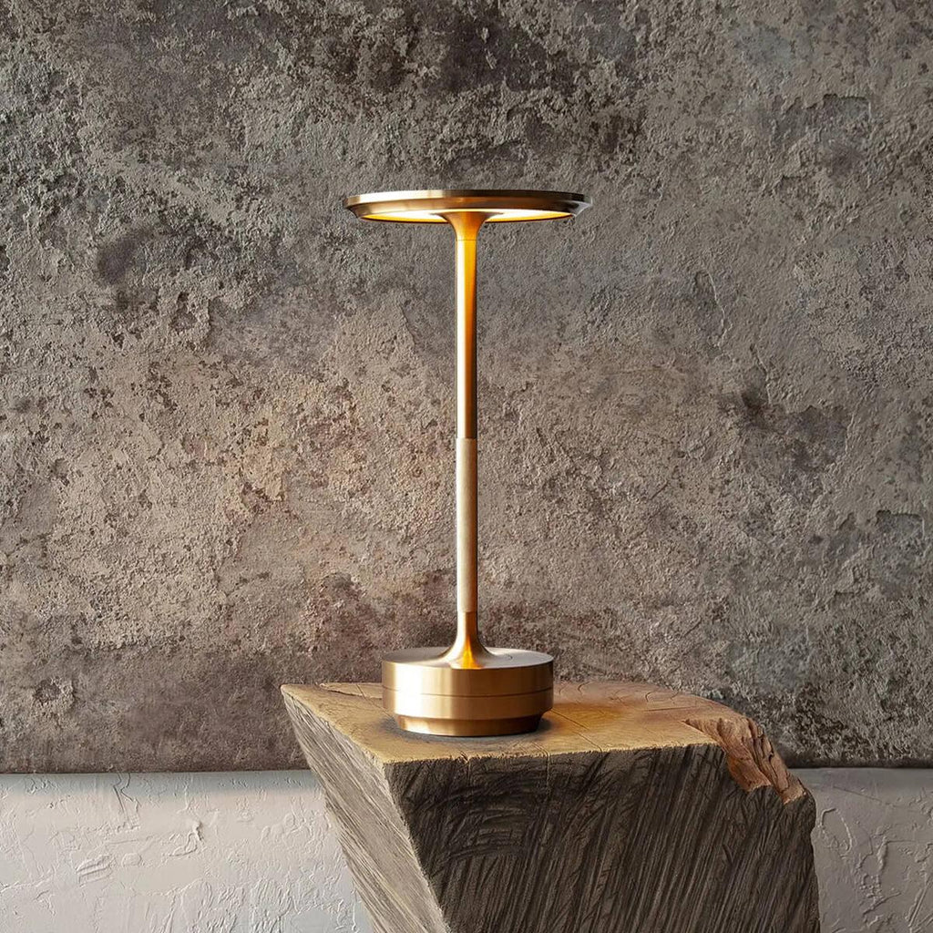 Turn Craft Portable Cordless Rechargeable Table Lamp
