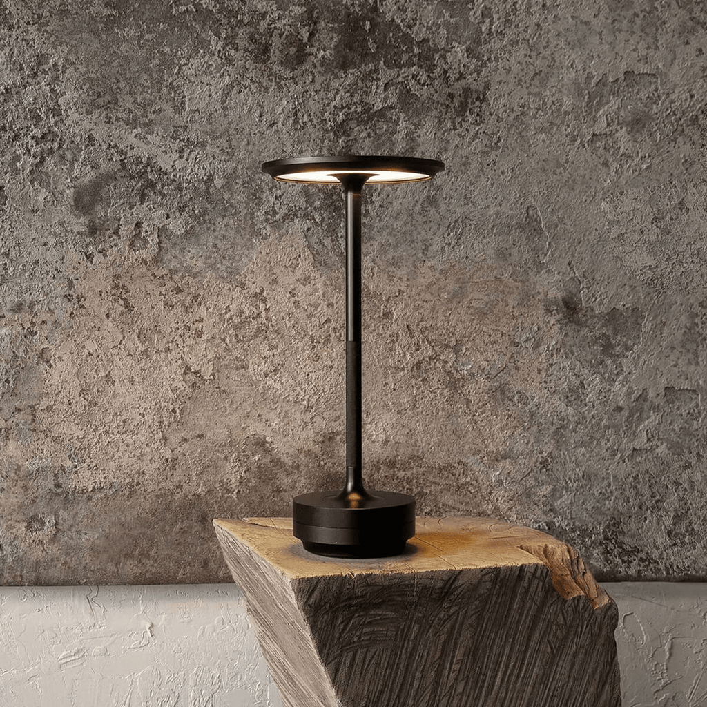 Turn Craft Portable Cordless Rechargeable Table Lamp