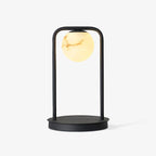 Lunar Halo Alabaster Lamp