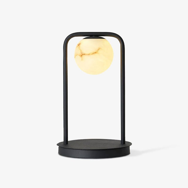 Lunar Halo Alabaster Lamp