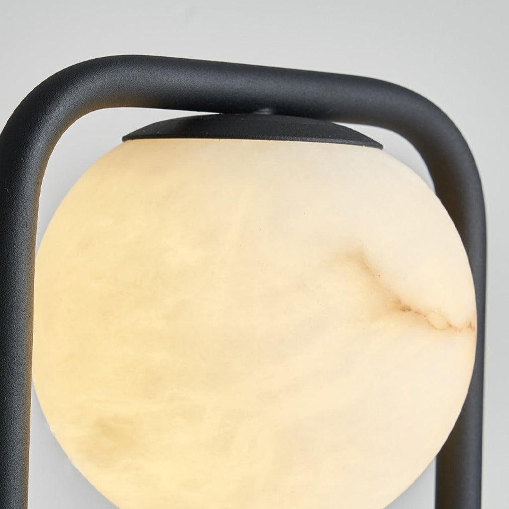 Lunar Halo Alabaster Lamp