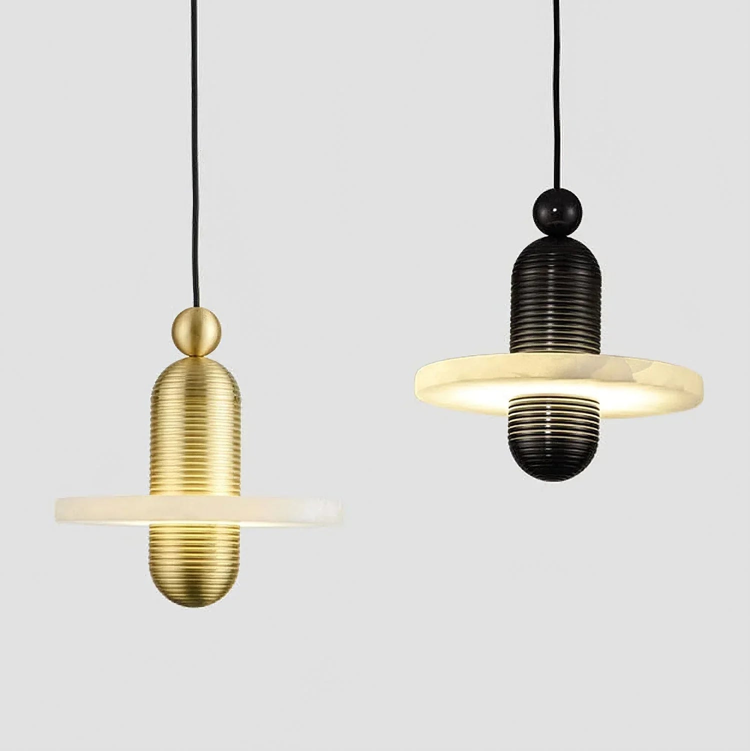 Comet Alabaster Pendant Lamp