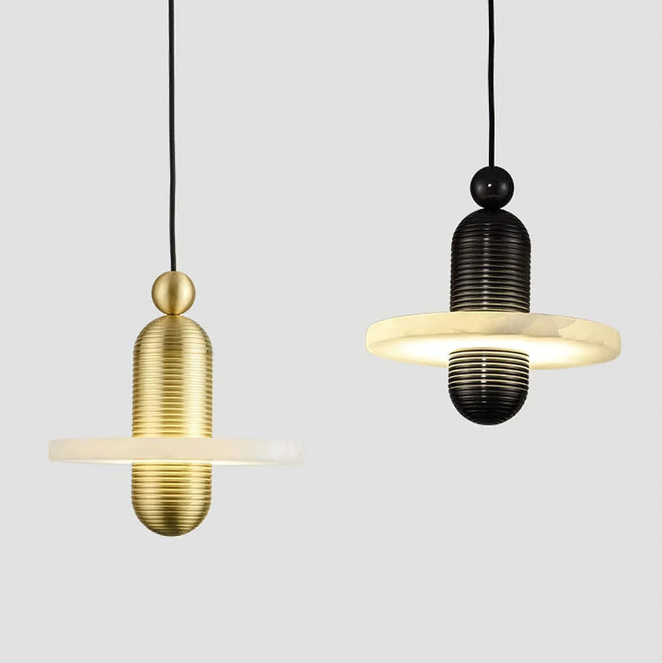 Comet Alabaster Pendant Lamp