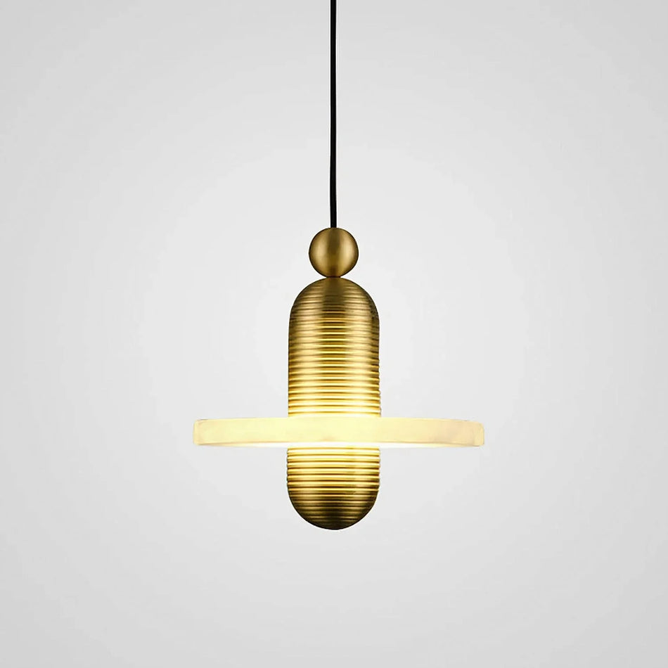 Comet Alabaster Pendant Lamp