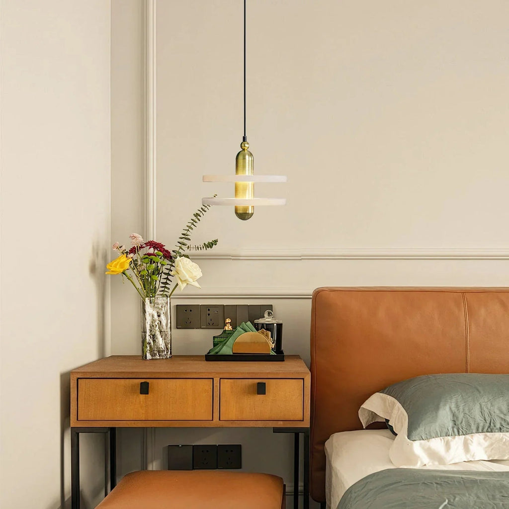 Comet Alabaster Pendant Lamp