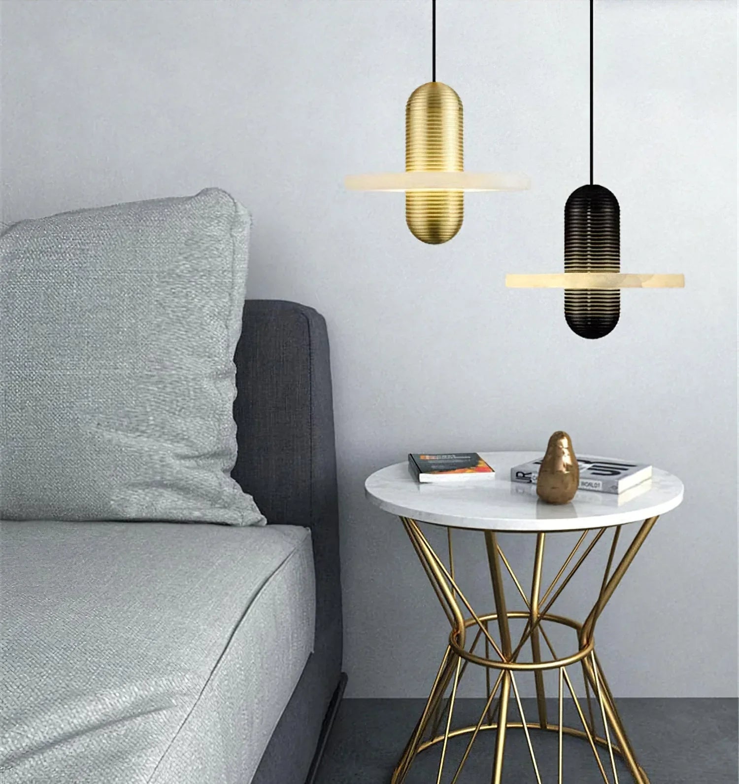 Comet Alabaster Pendant Lamp