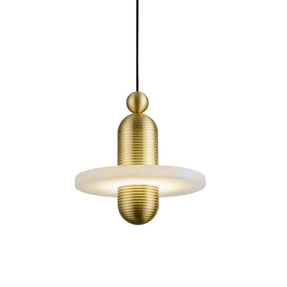 Comet Alabaster Pendant Lamp