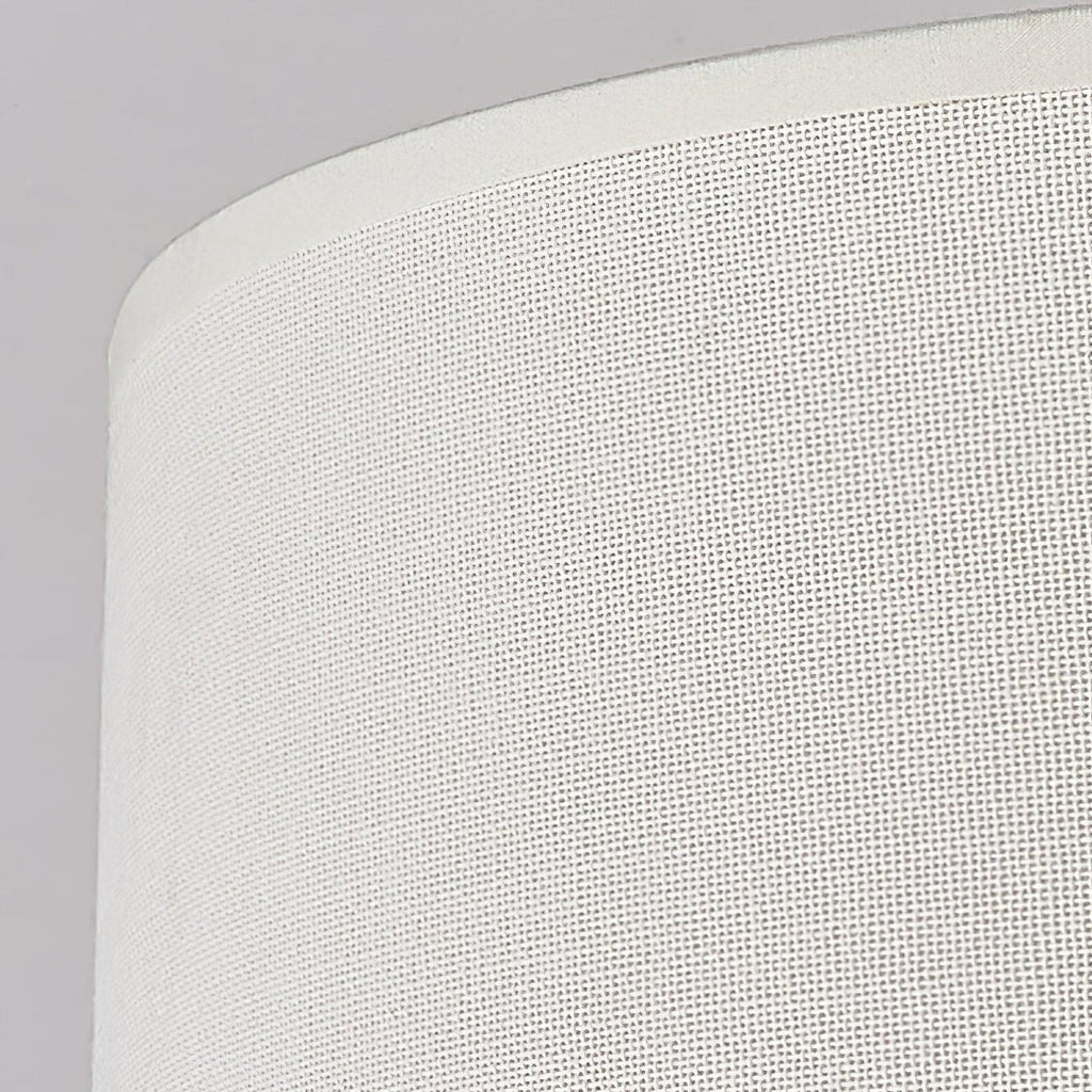 Marble and Fabric Table Lamp