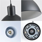 Matte Dome Metal Pendant Lamp