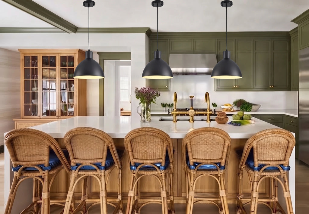 Matte Dome Metal Pendant Lamp