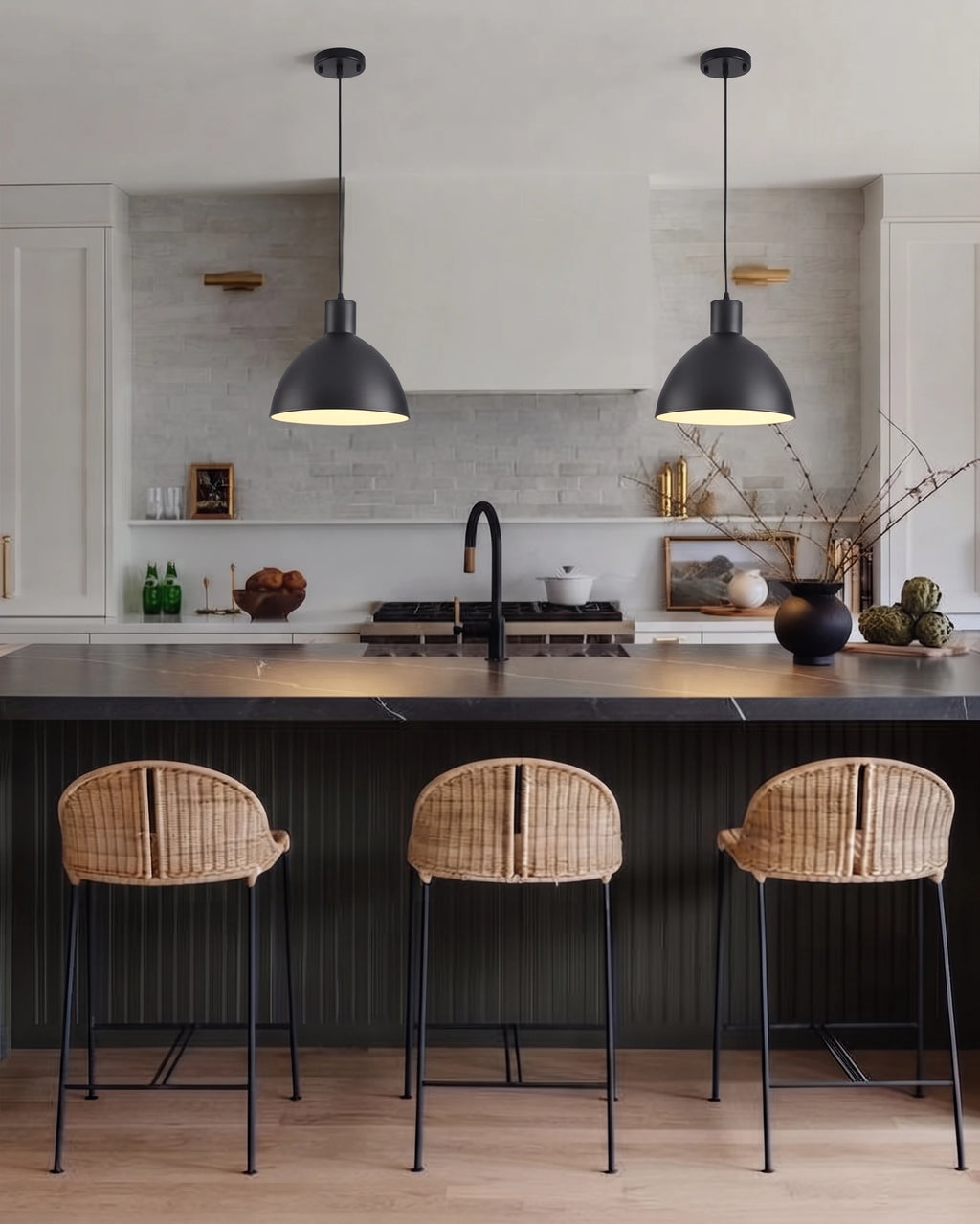 Matte Dome Metal Pendant Lamp