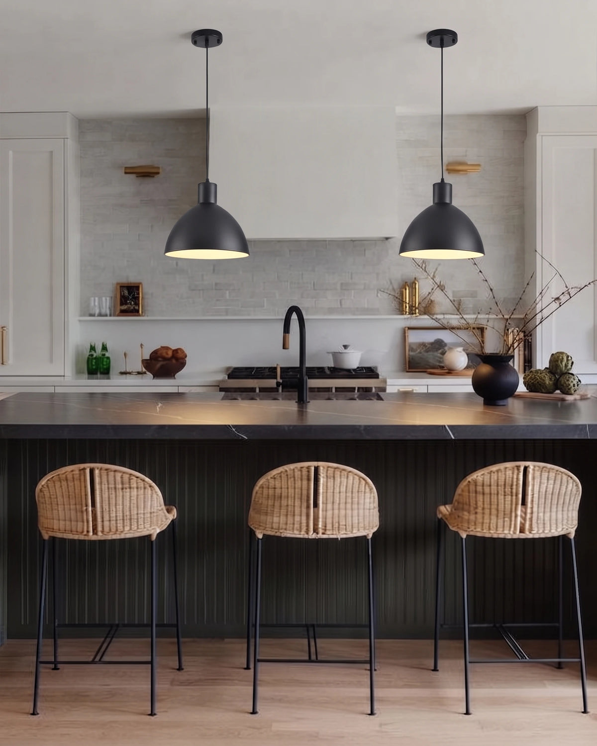 Matte Dome Metal Pendant Lamp