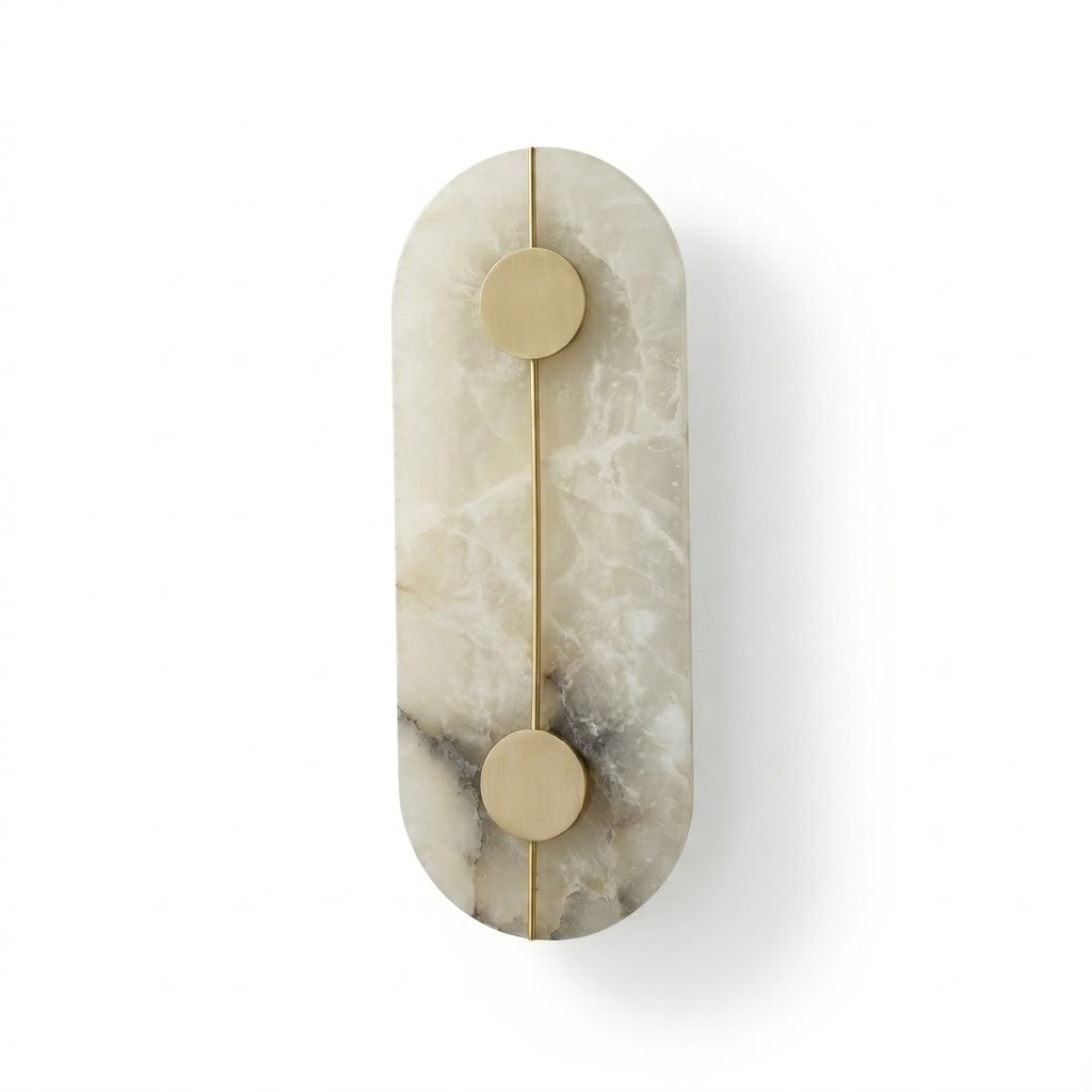 Meridian Alabaster Sconce