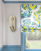 Modern Alabaster Wall Sconce in Bright Interior