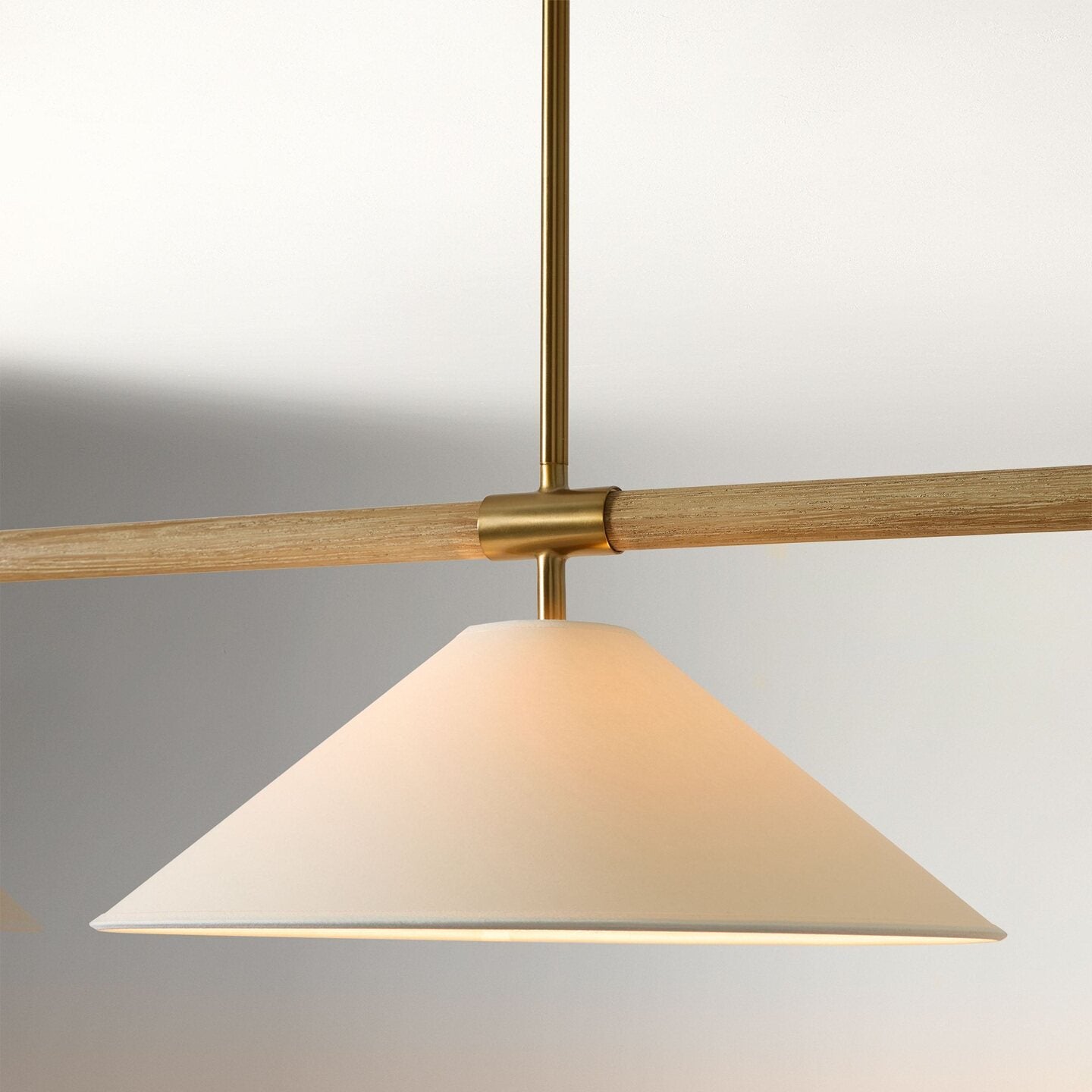 Merivale Linen Linear Island Pendant Lamp