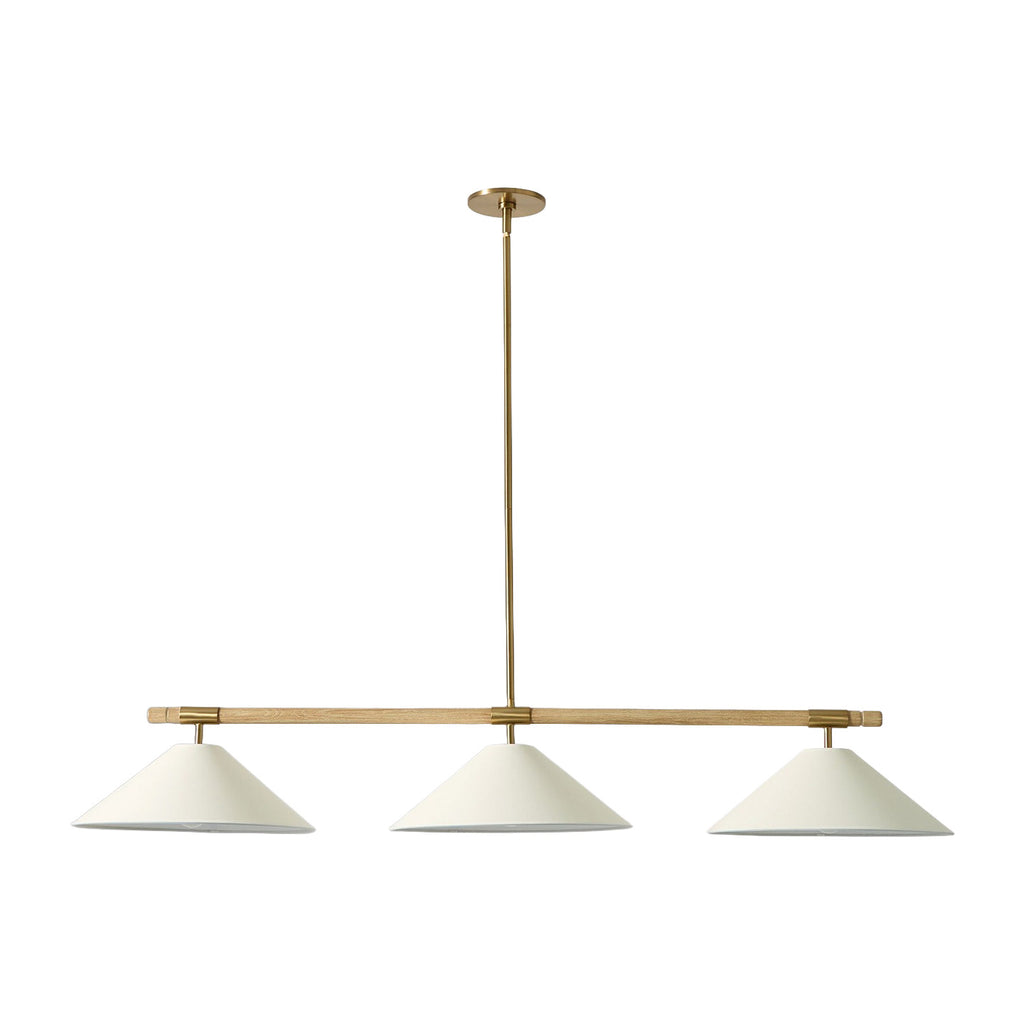Merivale Linen Linear Island Pendant Lamp